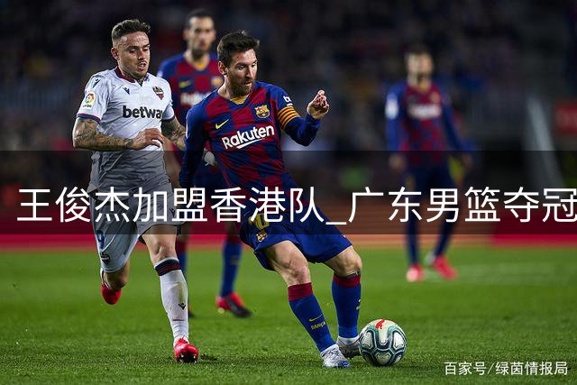 王俊杰加盟香港队 广东男篮夺冠前景明朗